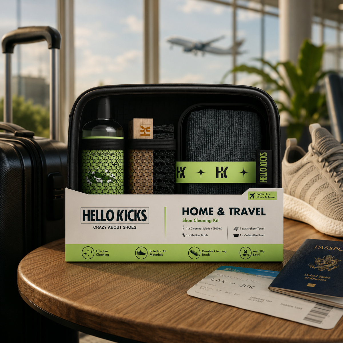 Home & Travel Shoe Cleaning Kit
