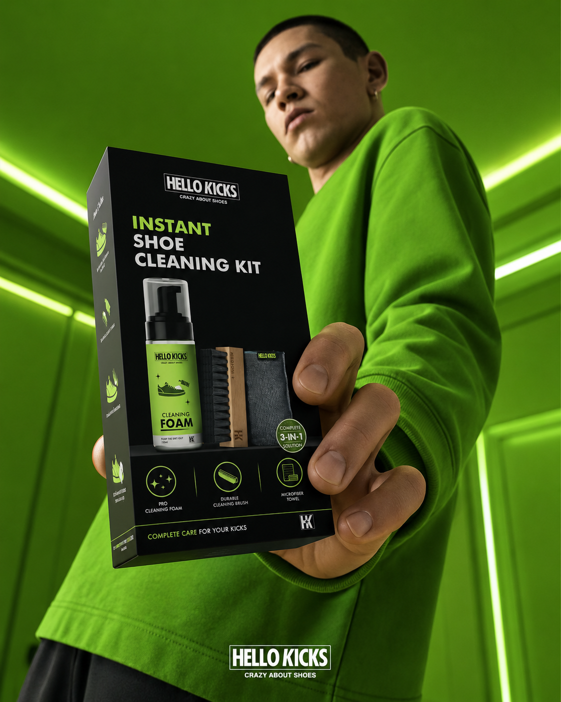 Instant Shoe Cleaning Kit