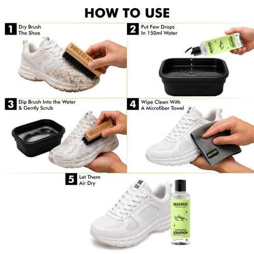 Home & Travel Shoe Cleaning Kit