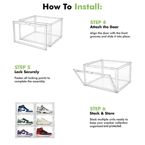 Classic Shoe Vault Transparent
