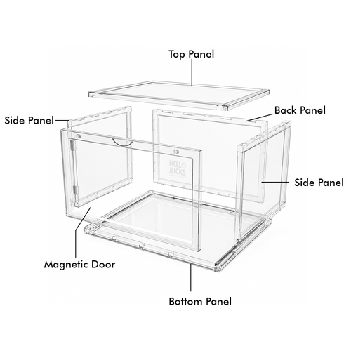 Classic Shoe Vault Transparent