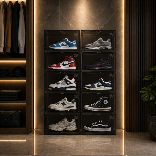 Classic Shoe Vault Smoke Black