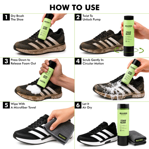 Compact Shoe Cleaning Kit
