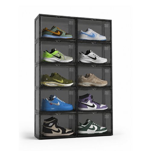 Classic Shoe Vault Smoke Black