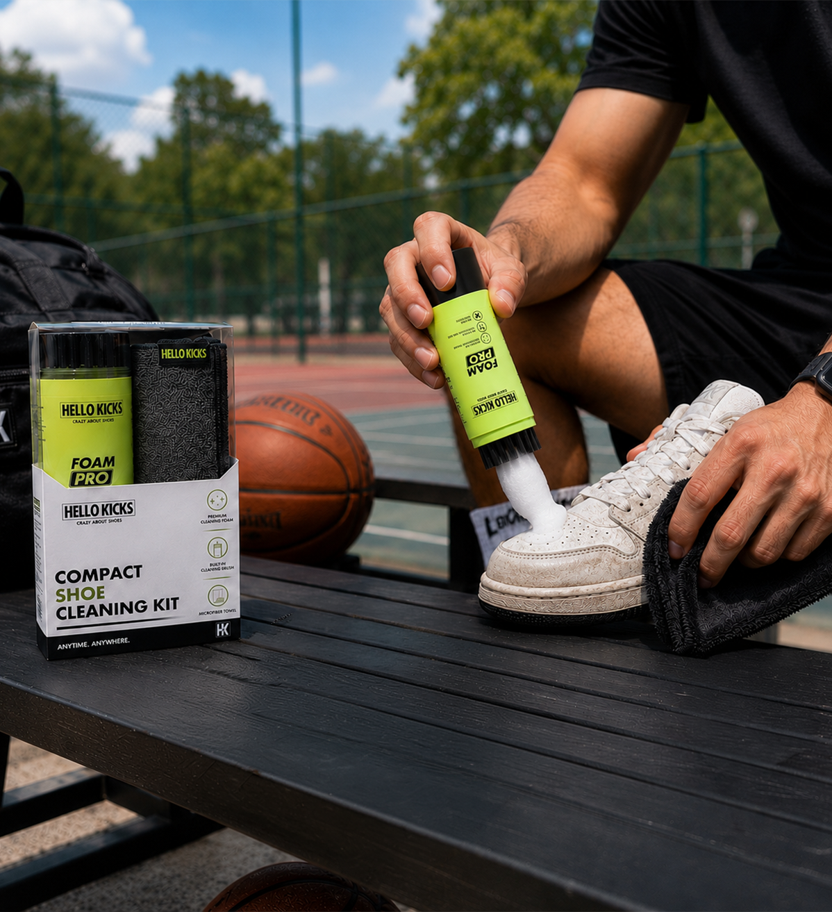 Compact Shoe Cleaning Kit
